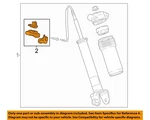 Gm Oem 15-16 Corvette Rear Suspension Shocks Components-connector Kit 13593220. Fixed Price $43.21.