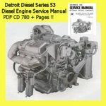 Detroit Diesel Series 2-53, 3-53, 4-53, 6V-53, 8V-53 Service Manual Pdf Cd. Fixed Price $12.97.