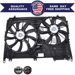 Dual Radiator Cooling Fan Assembly Fits For 2019-2021 Subaru ASCENT(45122XC00A). Fixed Price $222.96.