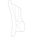 Genuine Mercedes-benz Air Duct Segment 222-885-28-02. Fixed Price $77.90.
