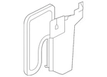 Genuine Nissan Radiator Support Air Duct 21469-EZ30B. Fixed Price $61.75.