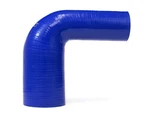 Hps 3.25" To 3.5" Id 4PLY Silicone 90 Deg Elbow Reducer Hose Blue 83MM 89MM. Fixed Price $92.62.