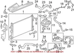 Genuine Oem Lower Radiator Mount Bracket For Saab 13304695. Fixed Price $12.01.