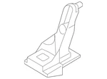 Genuine Audi Mount Plate 4G0-805-201-B. Fixed Price $34.70.