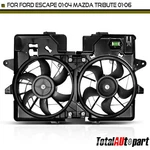 1X Dual Cooling Fan Assembly W/ Resistor Ford Escape 2001-2004 Mazda Tribute. Fixed Price $153.78.