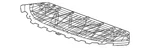 Genuine Audi Valance Panel 8W0-807-611-H. Fixed Price $306.68.