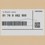 Genuine Bmw 51748082505 -. Fixed Price $95.01.