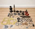 Complete Transmission Overhaul Kit For Jeep 46-71 Willys T-90 (4-134 Engine). Fixed Price $439.45.