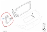 Genuine Bmw Air Deflector 54-34-7-117-747. Fixed Price $156.85.