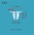 20PCS Fit Toyota Lower Molding Nut Grommet 90189-06066 By AUTOBAHN88. Fixed Price $10.49.