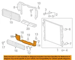 Gm Oem 2018 Traverse Cooling Radiator Components-lower Baffle 84342313. Fixed Price $106.55.