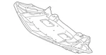 Genuine Mercedes-benz Radiator Support Splash Shield 172-520-21-23-64. Fixed Price $253.02.