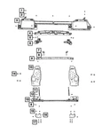 Genuine Mopar Front Cross-member Brace 68708665AA. Fixed Price $22.75.