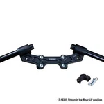 Ducati 2014-2016 Monster 1200 Woodcraft Racing Clipon Adapter Plate Black Bars. Fixed Price $318.24.