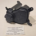 07-13 Bmw E90 E91 328I 335I Radiator Coolant Bottle Reservoir Tank 7567462 Oem. Fixed Price $58.85.