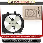 Radiator Cooling Fan Assy W/ Shroud For Mazda 99-03 PROTEGE5 2002-2003. Fixed Price $51.87.