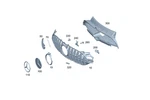 Genuine Mercedes-benz Air Duct Segment 192-885-53-00. Fixed Price $270.32.