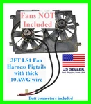 X2 3FT Fits Corvette Camaro LS1 Cooling Fan Connector Pigtail Wiring Harness 10G. Fixed Price $32.95.