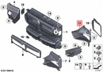 For Bmw Genuine Radiator Support Air Duct Front Left 51748047397. Fixed Price $47.76.