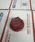 Mitsubishi Evo X Boomba Oil Cap Billet Red. Fixed Price $39.00.