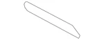 Genuine Nissan Radiator Support Air Deflector 21474-JF00A. Fixed Price $90.42.