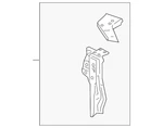 Genuine Mitsubishi Outer Support 5215A182. Fixed Price $66.07.