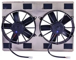 Jegs 53518 Universal Dual Electric Cooling Fans W/aluminum Shroud Specs. Fixed Price $313.99.