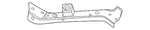 Genuine Nissan Radiator Support Tie Bar Extension F2512-6LTMA. Fixed Price $207.18.