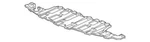 Genuine Gm Lower Shield 13346454. Fixed Price $133.64.