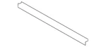Genuine Volkswagen Radiator Lower Seal 3C0-121-345-AH. Fixed Price $5.88.