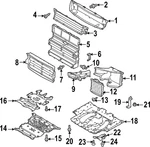 Genuine Land-rover Cooling Duct LR173210. Fixed Price $146.73.