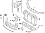 Mazda Genuine CX-5 Radiator Support Air Duct Lower KSD4-50-1C0 Oem. Fixed Price $184.60.