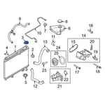 Ford Fiesta 2011-2019 BE8Z8125A Upper Radiator Insulator. Fixed Price $19.51.