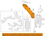 Gm Oem 14-19 Corvette Cooling Trans Oil Cooler-air Duct 84241510. Fixed Price $93.79.