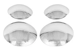 Jegs Baby Moon Center Caps Stainless Steel, Polished. Fixed Price $69.99.