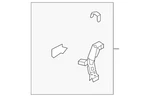 Genuine Mitsubishi Extension 5256C141. Fixed Price $233.52.