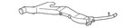 Genuine Subaru Water Pipe 14053AA550. Fixed Price $140.31.