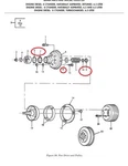 Humvee Fan Clutch O-ring Reseal Kit With Seals 2930-01-168-7870 1033-05434-01. Fixed Price $107.80.