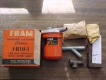 Nos Fram FR10-1 Radiator & Water Cleaner Filter Kit Cooling System Lot. Fixed Price $44.95.