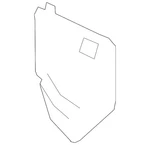 Genuine Bmw Side Duct 51-74-7-308-827. Fixed Price $54.42.