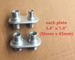 4-PORT A/c & Heater Hose Firewall Bulkhead Fittings 2 Pieces Billet Aluminum. Fixed Price $37.20.