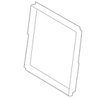Genuine Audi Radiator Support Air Deflector 4H0-121-287. Fixed Price $17.04.
