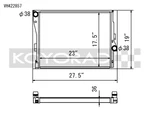 Koyo VH422857 Aluminum Racing Radiator For Bmw 3 Series 1999-2005 New. Fixed Price $372.45.