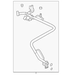 Genuine Nissan Ac Line 92446-6RA0B. Fixed Price $201.90.