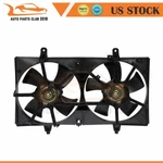 Fit For 2002-2004 Nissan Altim Radiator Condenser Cooling Fan Assembly 674-59847. Fixed Price $59.08.