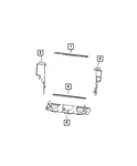 Genuine Mopar Air Inlet Baffle Right 68223551AA. Fixed Price $58.05.