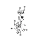 Genuine Mopar Thermostat Housing 68210190AA. Fixed Price $159.30.