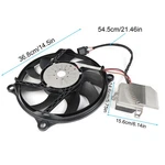 Fits Vw Beetle 2.5L L5 2006-2010 Radiator Cooling Fan Assembly 1C0959455F. Fixed Price $174.00.