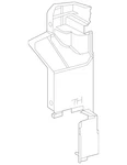 Genuine Oem Toyota Venza 2021 Left Radiator Air Guide 16595-25150. Fixed Price $40.00.