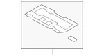 Genuine Nissan Radiator Support Splash Shield 75890-62B0A. Fixed Price $345.66.